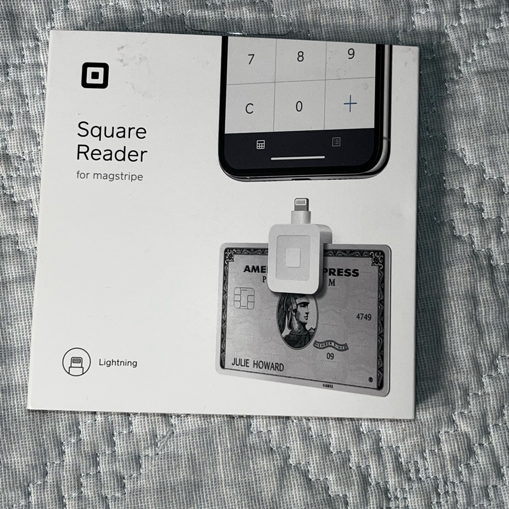Brand New Square Reader